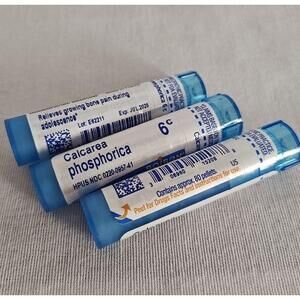 Boiron Calcarea Phosphorica 6C Homeopathic Growing Bone Pain‎ full size x 3